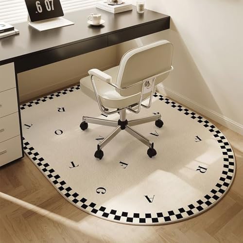 Odot Bodenschutzmatte Bürostuhl, Bürostuhl Unterlage Diverse Größen Schreibtischstuhl Unterlage rutschfest Bodenschutzmatte Modern Gaming Teppich für Hartböden Büro (Schwarze Buchstaben,60x120cm) Odot Bodenschutzmatte Bürostuhl, Bürostuhl Unterlage Diverse Größen Schreibtischstuhl Unterlage rutschfest Bodenschutzmatte Modern Gaming Teppich für Hartböden Büro (Schwarze Buchstaben,60x120cm) von Odot