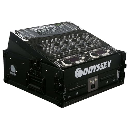 Odyssey fz1002-bl Combo Rack 10U Top und 2U Bott ATA Stil Top Load Rack von Odyssey