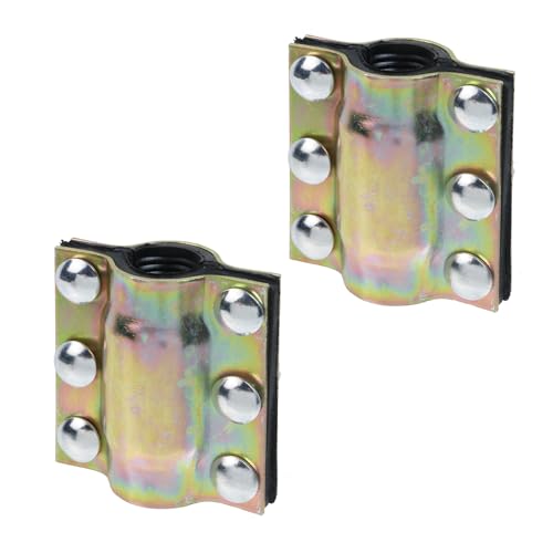 Oedema 2 Stück 3,8 cm Rohr-Reparaturschellen, Wasserrohrschellen, Reparaturset, geeignet für Rohre mit Außendurchmesser von 32 mm von Oedema