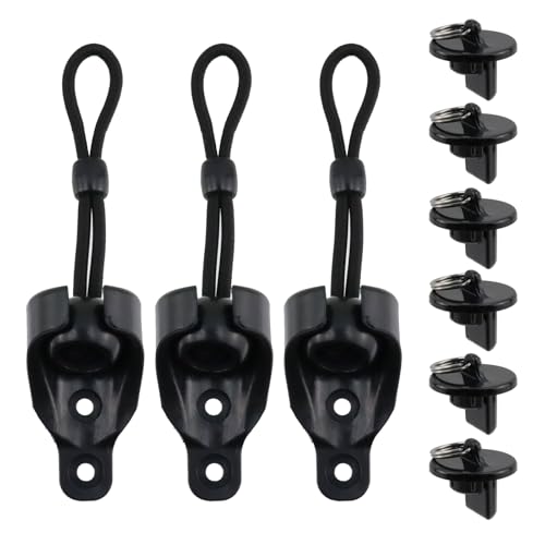 Oedema 3 Sets Universal Sonnenschutz Ersatzteile Bungee Kit und Endkappe Coolaroo Ersatzteil für Innen und Außen Coolaroo Externe Rollos, Schwarz Oedema 3 Sets Universal Sonnenschutz Ersatzteile Bungee Kit und Endkappe Coolaroo Ersatzteil für Innen und Außen Coolaroo Externe Rollos, Schwarz von Oedema