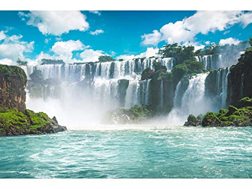 Fototapete Wand Iguazú Wasserfallen | Verschiedene Maße 500 x 300 cm | Dekor Esszimmer, Wohnzimmer, Zimmer von Oedim