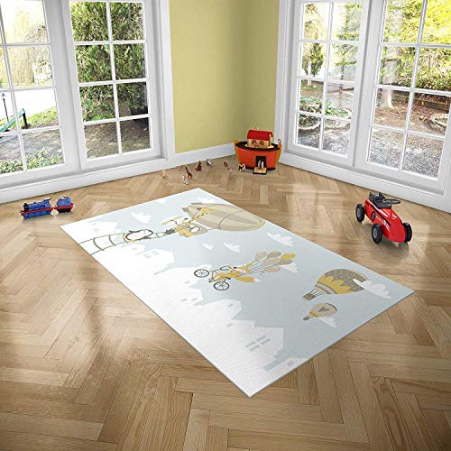 Oedim Kinder-Teppich für Kinderzimmer PVC | 95 x 120 cm | Teppich PVC | Vinylboden | Dekoration für Zuhause | Boden Sintasol | Kinderschutz | von Oedim