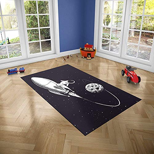 Oedim Kinderteppich aus PVC | 95 x 120 cm | Teppich PVC | Vinylboden | Dekoration für Zuhause | Boden Sintasol | Kinderschutz | von Oedim