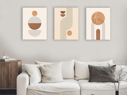 Oedim Packung mit 3 geometrischen Formen, 40 x 50 cm, PVC 5 mm, Wanddekoration, elegant und leicht von Oedim