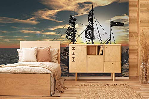 Oedim Vinyl-Tapete für Bootswand | Wandtapete | Wandtapete | Wanddekoration | Wanddekoration | 500 x 300 cm | Dekoration für Esszimmer, Wohnzimmer, Schlafzimmer von Oedim