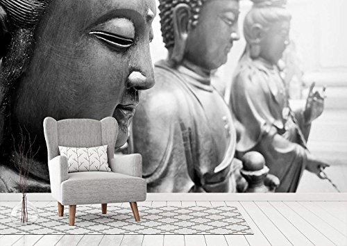 Oedim Wandaufkleber Buddha | 100 x 70 cm | Wohnzimmer von Oedim