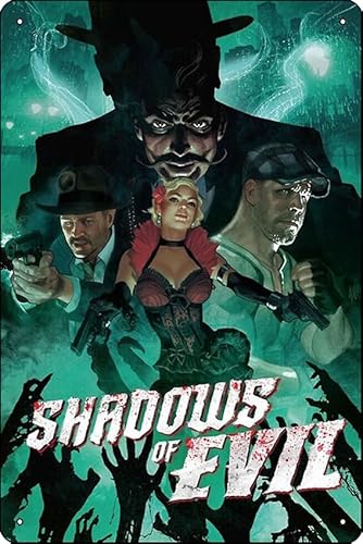 Shadows of Evil Poster, 20,3 x 30,5 cm, lustiges Metall-Blechschild, Spielzimmer, Männerhöhle, Wanddekoration Shadows of Evil Poster, 20,3 x 30,5 cm, lustiges Metall-Blechschild, Spielzimmer, Männerhöhle, Wanddekoration von Oedrtqi
