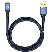 Oehlbach - iPad/iPhone/iPod Anschlusskabel [1x usb 2.0 Stecker a - 1x Apple Lightning-Stecker] 0.50 m von Oehlbach
