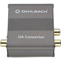 Oehlbach Audio Konverter DA Converter [Toslink, Cinch-Digital - Cinch] von Oehlbach