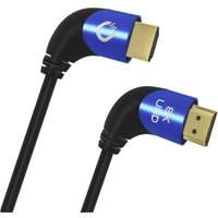 Oehlbach HDMI Anschlusskabel HDMI-A Stecker, HDMI-A Stecker 1.50m Schwarz D1C42541 Ultra HD (8K), 90 von Oehlbach