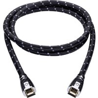 Oehlbach HDMI Anschlusskabel HDMI-A Stecker, HDMI-A Stecker 5.10m Schwarz, Grau 11425 vergoldete Ste von Oehlbach