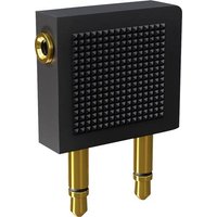 Oehlbach D1C35015 i-Jack AD-Flight Klinke Audio Y-Adapter [1x Klinkenbuchse 3.5mm - 2x Klinkenstecke von Oehlbach