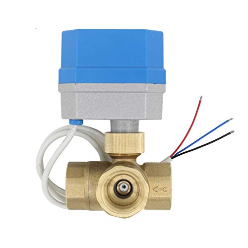 2 Modi - 3 wege motorkugelhahn 12v zonenventil 3 wege kugelventil elektrisch - zwei wege motorventil - 1/2 3/4 1 1-1/4 1-1/2 zoll von OemClima