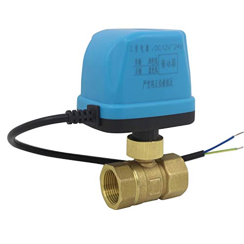 DC12v ~ 24v - 2 wege motorkugelhahn stromlos geöffnet offen zwei wege kugelhahn elektrisch 1 Stück - 1/2 3/4 1 1-1/4 1-1/2 2 zoll (DN20-3/4 zoll) von OemClima