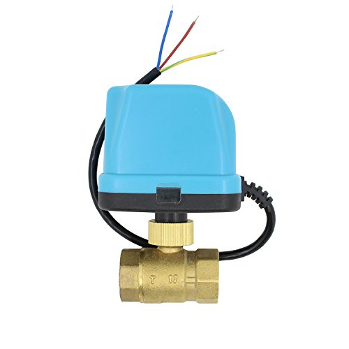 2 wege motorkugelhahn kugelventil elektrisch 12v 24v DC 2 wege ventil elektrisch 1/2 3/4 1 1-1/4 1-1/2 2 zoll (DC 24V, 2 zoll DN50) von OemClima