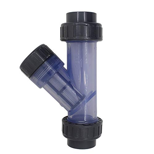 OemClima PVC schmutzfänger 20 25 32 40 50 63mm PVC filterrohr Rohr Filter siebfilter Wasser bewässerungsfilter wasserfilter klebefitting von OemClima