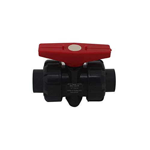 Pvc kugelhahn klebemuffe 20 25 32 40 50 63 75 90 110mm absperrhahn pvc hahn ventil kugelventil pool wasserhahn absperrventil einklebekugelhahn (Innendurchmesser 32mm) von OemClima