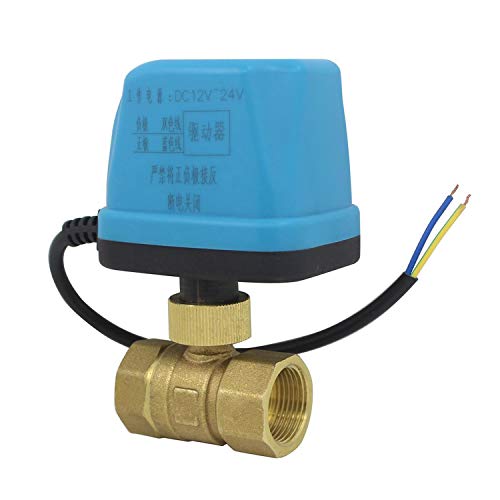 DC12v ~ 24v NC - 2 wege motorkugelhahn stromlos geschlossen zwei wege motorventil 1 Stück - 1/2 3/4 1 1-1/4 1-1/2 2 zoll (DN40-1-1/2 zoll) von OemClima