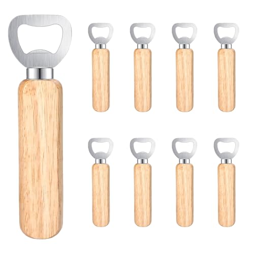 Oenothera 9 Stücke Flaschenöffner, Tragbare Kapselheber, Gravierbare Flaschenöffner aus Holz für Männer Papa Opa Vatertag Weihnachten Oenothera 9 Stücke Flaschenöffner, Tragbare Kapselheber, Gravierbare Flaschenöffner aus Holz für Männer Papa Opa Vatertag Weihnachten von Oenothera