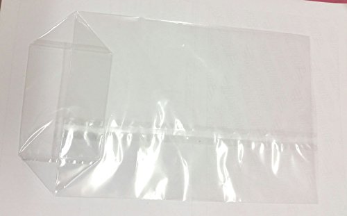 10 Zellglasbeutel, Bodenbeutel, PP, Klarsichtbeutel Gr. 145 x 235 mm, für Plätzchen und Gebäck von Oermann