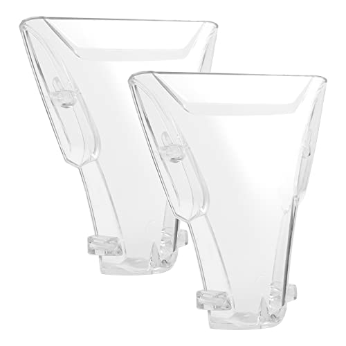 Oewnvmd 2 Stück transparenter Deckel für Puzzi 10/1 10/2 8/1 Handwerkzeug für Füllung, Ersatzteilnummern: 4.130-001.0 von Oewnvmd