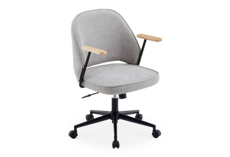 Ofcasa Drehstuhl höhenverstellbarer Schreibtischstuhl (1er Set), Bürostuhl mit Metallgestell von Ofcasa