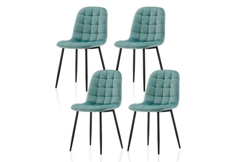 Ofcasa Esszimmerstuhl 2er Set Küchenstuhl (4 St), Samt Schalenstuhl von Ofcasa