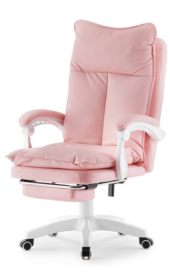 Ofcasa Gaming-Stuhl Gepolsterter Racing-Stuhl, Kunstleder Bürostuhl, Drehstuhl mit Fußstütze Ofcasa Gaming-Stuhl Gepolsterter Racing-Stuhl, Kunstleder Bürostuhl, Drehstuhl mit Fußstütze von Ofcasa