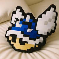 Blue Shell Mario Kart Kissen 8-Bit Gamer Zimmer Dekor Blue Shell Mario Kart Kissen 8-Bit Gamer Zimmer Dekor von OffScripted