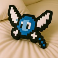 Zelda Navi 8Bit Kissen in Logo-Form, Geschenk, The Legend Of Zelda, Kinder Gaming Zimmer Deko, Geschenk Zelda Navi 8Bit Kissen in Logo-Form, Geschenk, The Legend Of Zelda, Kinder Gaming Zimmer Deko, Geschenk von OffScripted