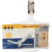 DURABLE Ausweishalter für 2 Betriebsausweise, mit Clip DURABLE Ausweishalter für 2 Betriebsausweise, mit Clip von Durable