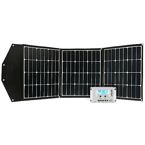 Offgridtec© FSP 2 Ultra 135W faltbares Solarmodul mit integrierter Aufständerung und Laderegler mit USB Ladefunktion. von Offgridtec