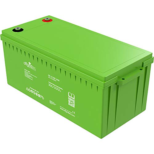 Offgridtec® 200Ah Gel Akku 12V Solarbatterie besonders zyklenfest von Offgridtec