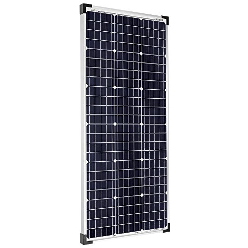Offgridtec 100W Mono Solarpanel 39V ideal für 12V und 24V Batterieladung von Offgridtec