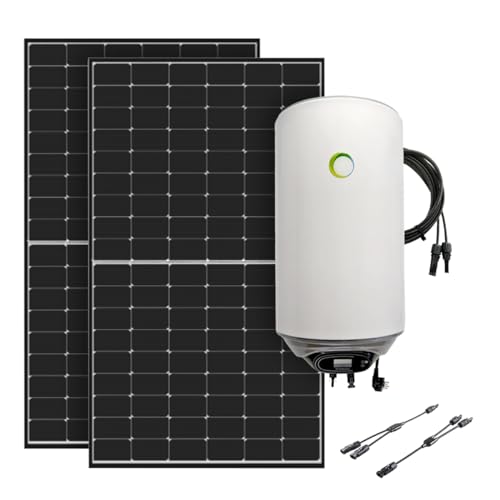 Offgridtec 900W Solar-Warmwasserbereitungssystem mit 80L Fothermo Hybrid-Boiler, Plug & Play, 230V Backup bis zu 1500W, 65°C Max. Temperatur, Dual 450W Bifaziale N-TOPCon Solarpanels, 22,52% Effizienz Offgridtec 900W Solar-Warmwasserbereitungssystem mit 80L Fothermo Hybrid-Boiler, Plug & Play, 230V Backup bis zu 1500W, 65°C Max. Temperatur, Dual 450W Bifaziale N-TOPCon Solarpanels, 22,52% Effizienz von Offgridtec