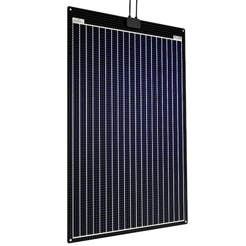 Offgridtec ETFE-AL 120W semi-flexibles 18V Solarpanel mit integrierter Aluminiumplatte V2 von Offgridtec