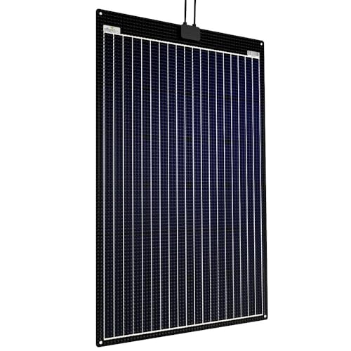 Offgridtec ETFE-AL 160W semi-flexibles 18V Solarpanel mit integrierter Aluminiumplatte V2 von Offgridtec