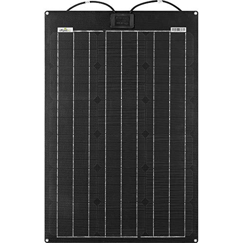 Offgridtec PCB-ETFE Semiflexibles Solarmodul 39V 50W Marine Wohnmobil Solarpanel von Offgridtec