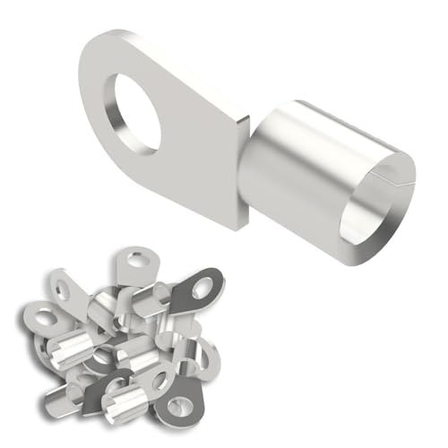 Offgridtec Quetschkabelschuh Verzinnt M4 2,5mm² - 6mm² 25 Stück DIN46234 von Offgridtec