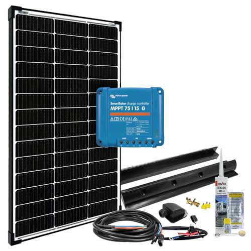 Offgridtec mPremium+ L 100W 12V MPPT Caravan Solaranlage von Offgridtec