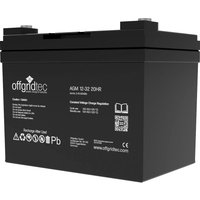 offgridtec Akku "AGM-Batterie 12V/32Ah 20HR", 12 V von Offgridtec