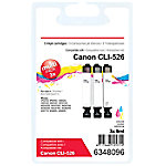 Office Depot CLI-526 Kompatibel Canon Tintenpatrone 3 Farbig Multipack 3 Stück von Office Depot