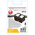 Office Depot 21 Kompatibel HP Tintenpatrone C9351AE Schwarz Duopack 2 Stück von Office Depot