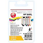 Office Depot 364XL Kompatibel HP Tintenpatrone N9J74AE Schwarz, Cyan, Magenta, Gelb Multipack 4 Stück von Office Depot