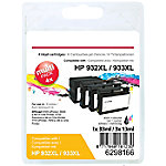 Office Depot 932XL / 933XL Kompatibel HP Tintenpatrone C2P42AE Schwarz, Cyan, Magenta, Gelb Multipack 4 Stück von Office Depot