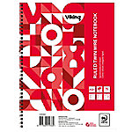 Office Depot Notebook DIN A5+ Liniert Spiralbindung Papier Weiß Perforiert 160 Seiten 5 Stück à 80 Blatt von Office Depot