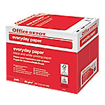 Office Depot Everyday DIN A4 Druckerpapier 80 g/m² Glatt Weiß 2500 Blatt von Office Depot