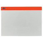 Office Depot Reißverschlusstaschen DIN A5 Reißverschluss PP (Polyproplylen) Quer 21 (B) x 24 (T) x 16,5 (H) cm Rot 5 Stück von Office Depot