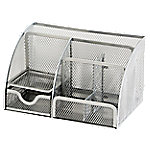 Office Depot Schreibtisch-Organizer Metallnetz Silber 22,2 x 14 x 12,5 cm von Office Depot