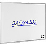 Viking Superior Whiteboard Emaille Magnetisch 240 x 120 cm von Viking